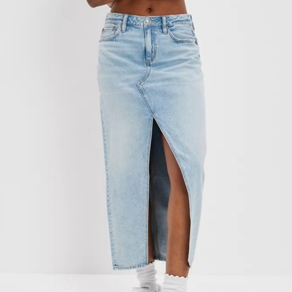 American Eagle Outfitters Denim Maxi Skirt